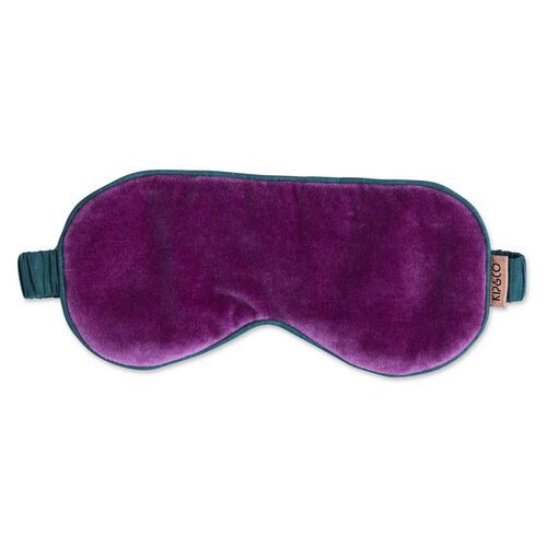 Kip&Co Wild Grape Velvet Eye Mask